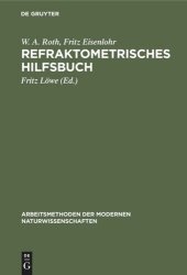 book Refraktometrisches Hilfsbuch