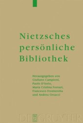 book Nietzsches persönliche Bibliothek