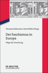 book Der Faschismus in Europa: Wege der Forschung