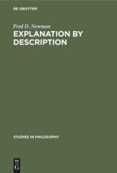 book Explanation by description: An essay on historical methodology