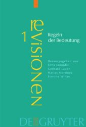 book Regeln der Bedeutung: Zur Theorie der Bedeutung literarischer Texte