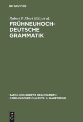 book Frühneuhochdeutsche Grammatik