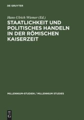 book Staatlichkeit und politisches Handeln in der römischen Kaiserzeit