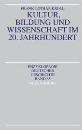 book Kultur, Bildung und Wissenschaft im 20. Jahrhundert