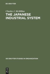 book The Japanese Industrial System