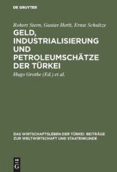 book Geld, Industrialisierung und Petroleumschätze der Türkei