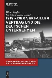 book 1919 – Der Versailler Vertrag und die deutschen Unternehmen