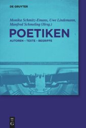 book Poetiken: Autoren – Texte – Begriffe