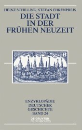 book Die Stadt in der Frühen Neuzeit