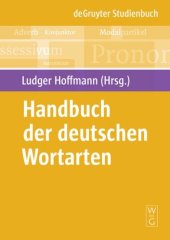 book Handbuch der deutschen Wortarten