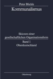 book Kommunalismus: BAND 1 Oberdeutschland
