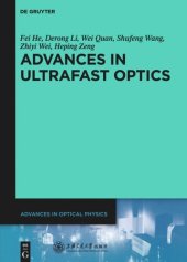 book Advances in Optical Physics: Volume 6 Advances in Ultrafast Optics