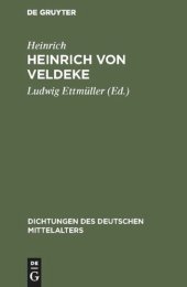 book Heinrich von Veldeke