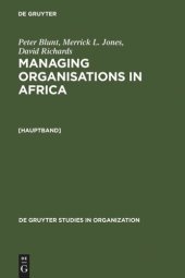 book Managing Organisations in Africa: [Hauptband] Managing Organisations in Africa