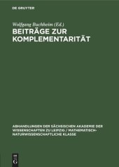 book Beiträge zur Komplementarität