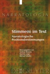 book Stimme(n) im Text: Narratologische Positionsbestimmungen