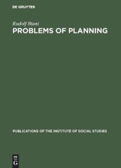 book Problems of planning: East and west