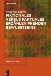 book Fiktionales versus faktuales Erzählen fremden Bewusstseins