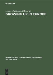 book Growing up in Europe: Contemporary Horizons in Childhood and Youth Studies