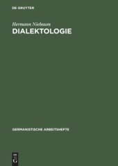 book Dialektologie