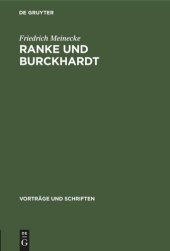 book Ranke und Burckhardt: Ein Vortrag