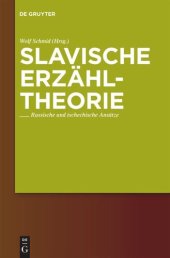 book Slavische Erzähltheorie: Russische und tschechische Ansätze