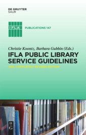 book IFLA Public Library Service Guidelines