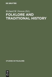 book Folklore and traditional history