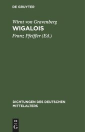 book Wigalois: Eine Erzählung