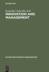 book Innovation and Management: International Comparisons