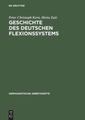 book Geschichte des deutschen Flexionssystems