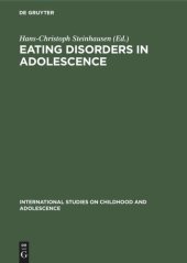 book Eating Disorders in Adolescence: Anorexia and Bulimia Nervosa