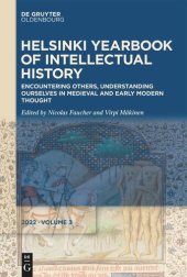 book Encountering Others, Understanding Ourselves in Medieval and Early Modern Thought