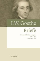 book Briefe: Band 4 Briefe 1780 – 1781