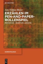 book Erzählen im Pen-and-Paper-Rollenspiel: Produktion – Rezeption – Didaktik