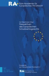 book Perspektiven des Europäischen Schuldvertragsrechts