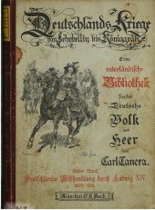 book Deutschlands Misshandlung durch Ludwig XIV. 1672-1714