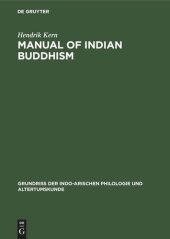 book Manual of Indian buddhism