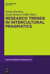 book Research Trends in Intercultural Pragmatics