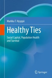 book Healthy Ties: Social Capital, Population Health and Survival