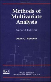 book Methods of Multivariate Analysis 