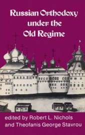 book Russian Orthodoxy Under the Old Regime