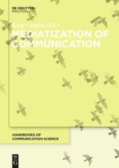 book Mediatization of Communication