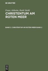 book Christentum am Roten Meer: Band 2