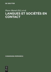 book Langues et sociétés en contact: Mélanges offerts à Jean-Claude Corbeil