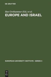 book Europe and Israel: Troubled Neighbours