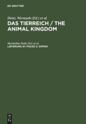 book Das Tierreich / The Animal Kingdom: Lieferung 61 Pisces 2. Dipnoi