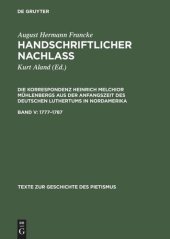 book Handschriftlicher Nachlass: Band V 1777–1787