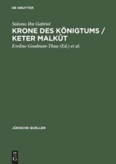 book Krone des Königtums / Keter malkût