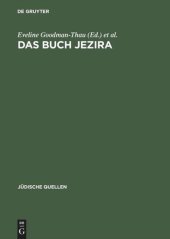 book Das Buch Jezira: In der Übersetzung von Johann Friedrich von Meyer. Mit Nachwort von Moshe Idel und Wilhelm Schmidt-Biggemann